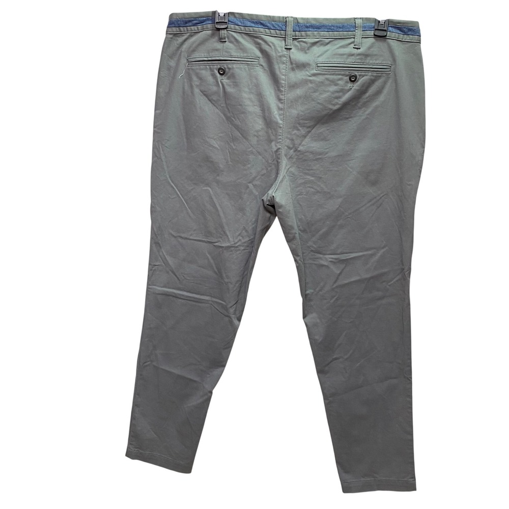 Express Mens Gray Blue Slim‎ Fit  Pants Casual Chino40 x 32